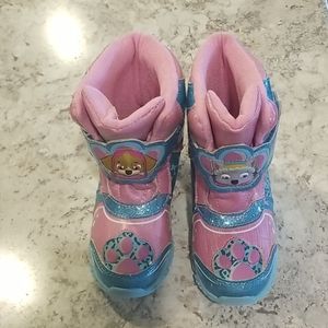 Girls paw patrol snow boots